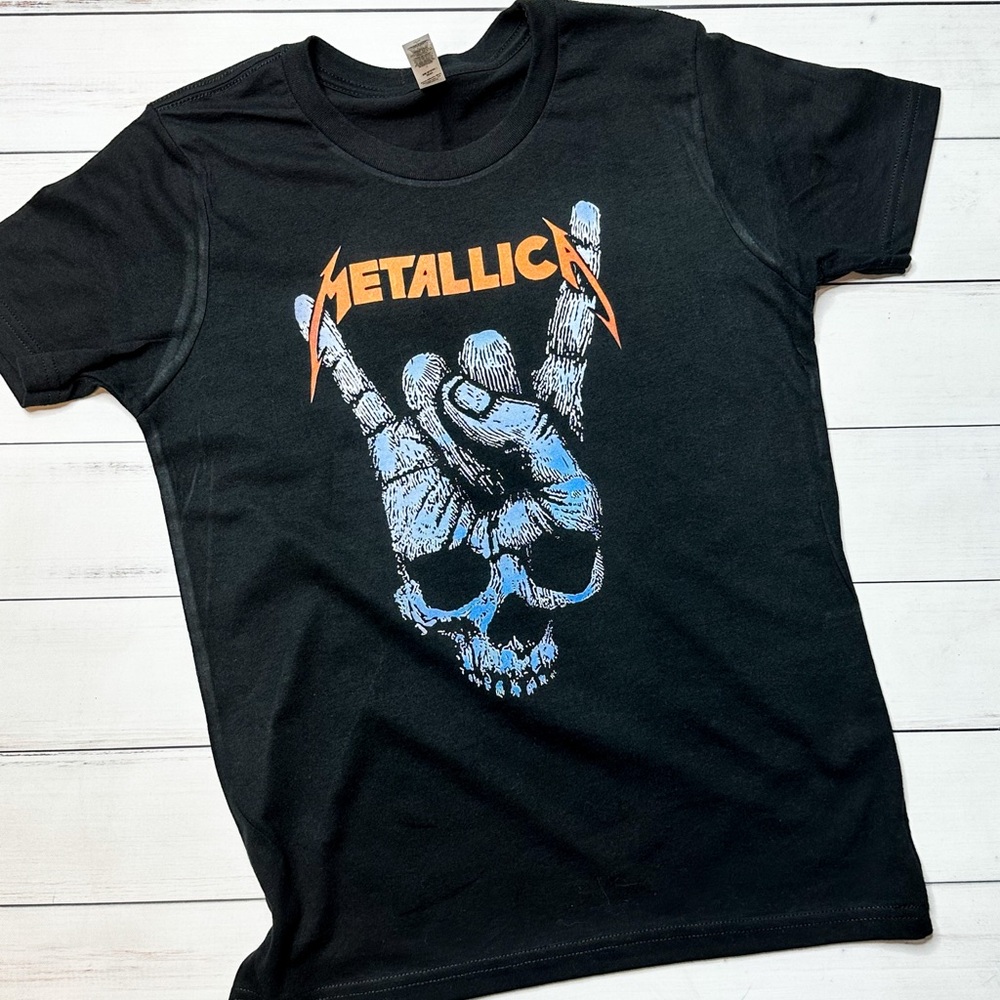 Black Metallica Graphic Tee - Short Sleeve Unisex